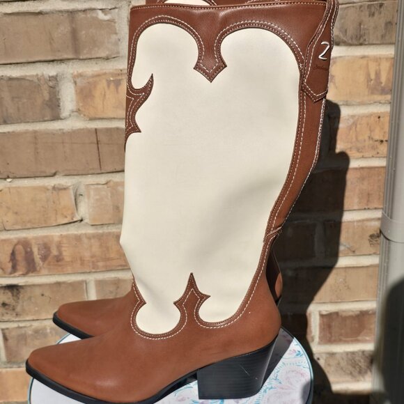 Never Worn Zodiac Women's Dawson Western Tall Boots Size 8 - Picture 2 of 6